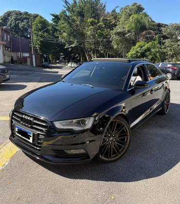 AUDI A3 1.8 TFSI SEDAN AMBITION 16V 180CV GASOLINA 4P AUTOMÁTICO AUDI A3 1.8 TFSI SEDAN AMBITION 16V 180CV GASOLINA 4P AUTOMÁTICO
